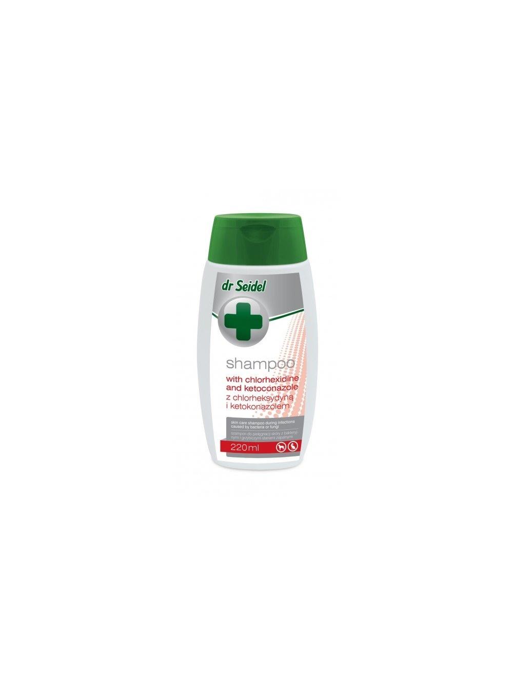 Dr Seidel Szampon z chlorheksydyną i ketokonazolem 220ml