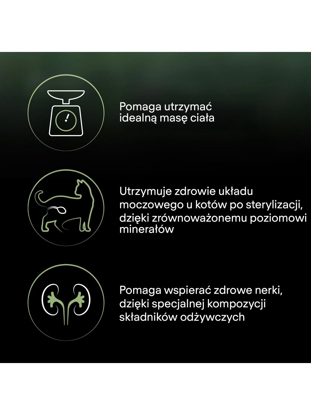 PRO PLAN LiveClear Karma dla dorosłych kotów po zabiegu sterylizacji bogata w indyka 2,8 kg/Opkowanie uszkodzone (9062)