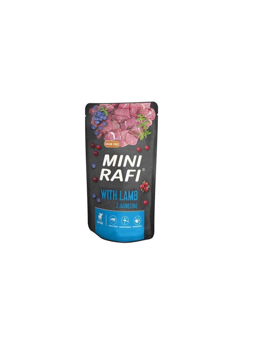 DOLINA NOTECI Mini Rafi z jagnięciną 150g