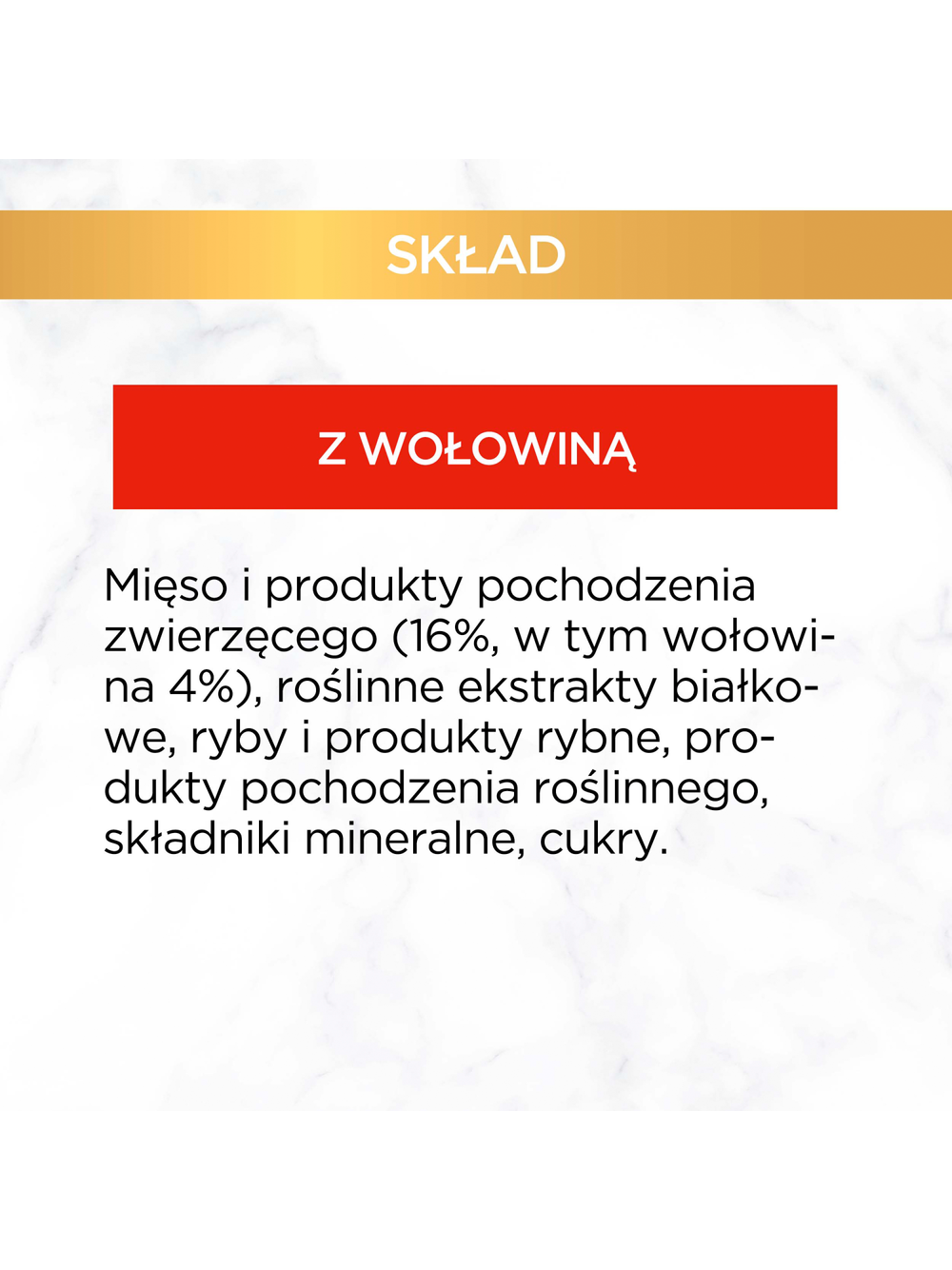 Purina Gourmet Gold Sauce Delight z wołowiną 24x85g