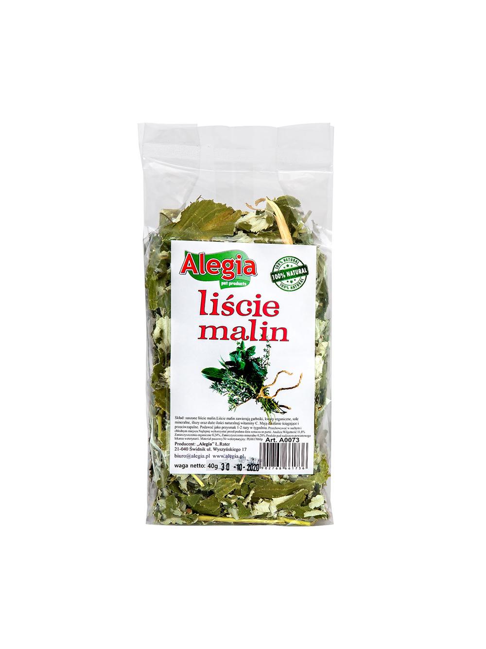 ALEGIA Liście Malin 90g