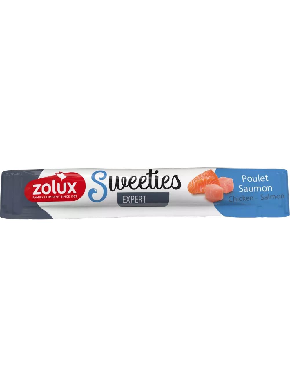 ZOLUX Przysmak kremowy dla psa SWEETIES z łososiem i kurczakiem 14 g