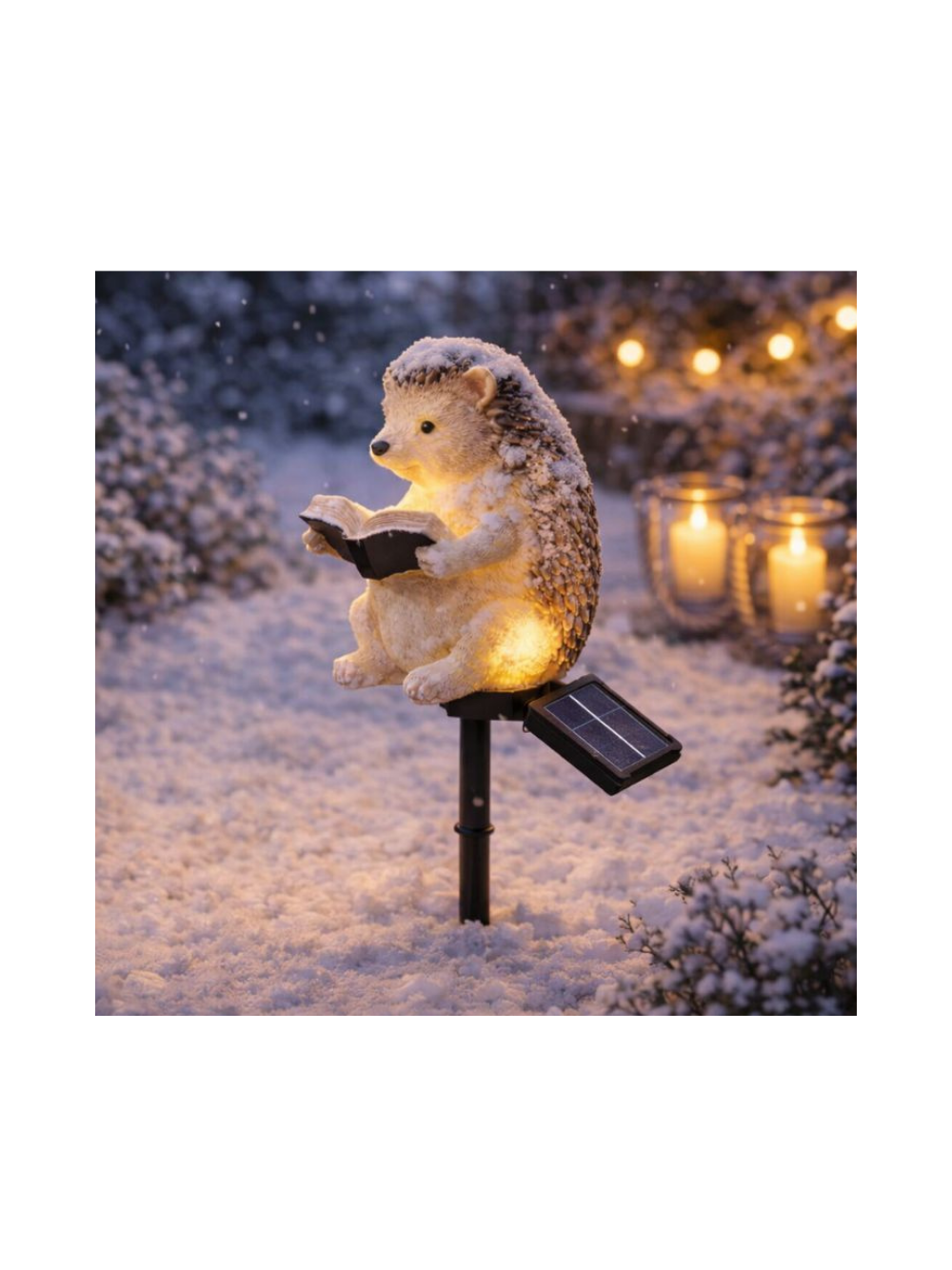 Jeż- lampa ozdobna LED