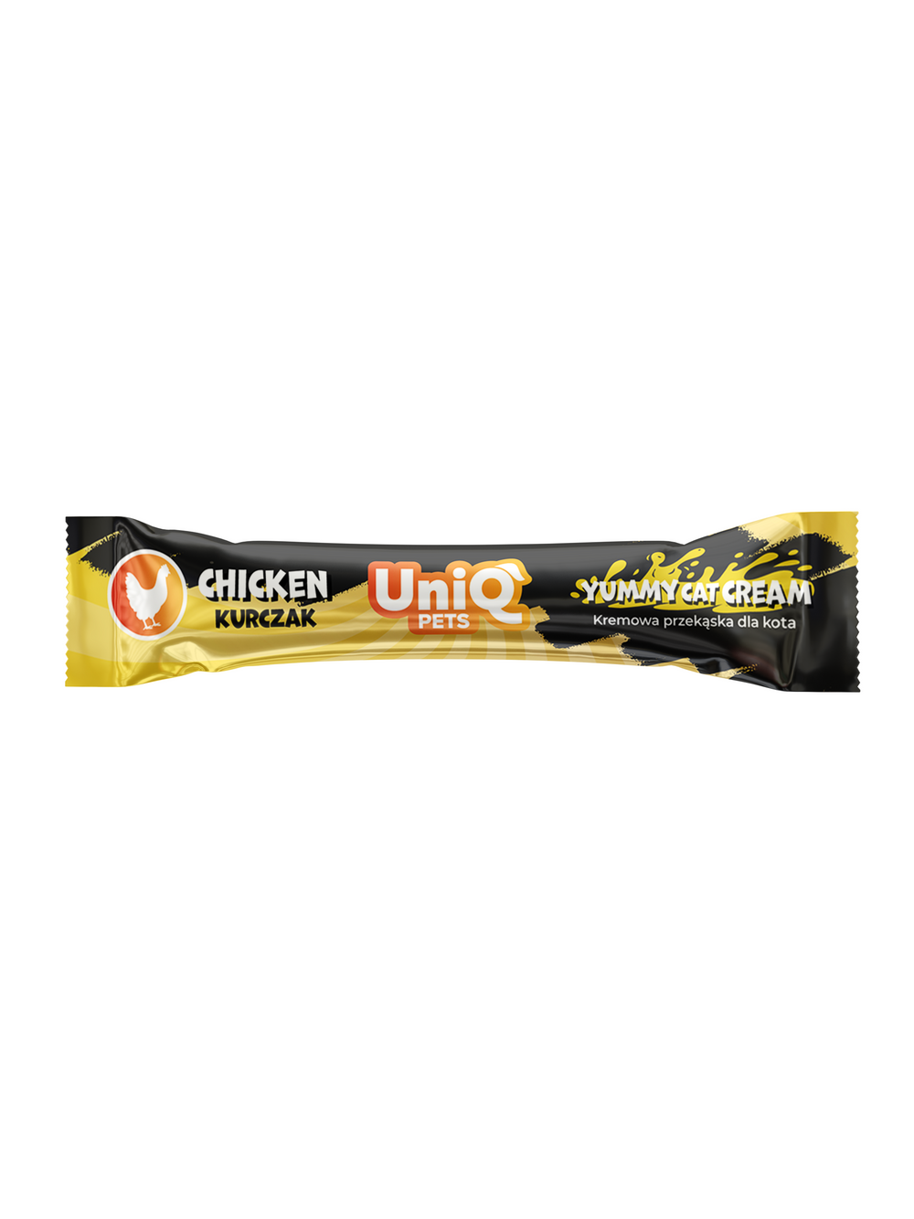 UNIQ PETS PURRCREAM pyszny sosik dla kota z kurczakiem 50x15g