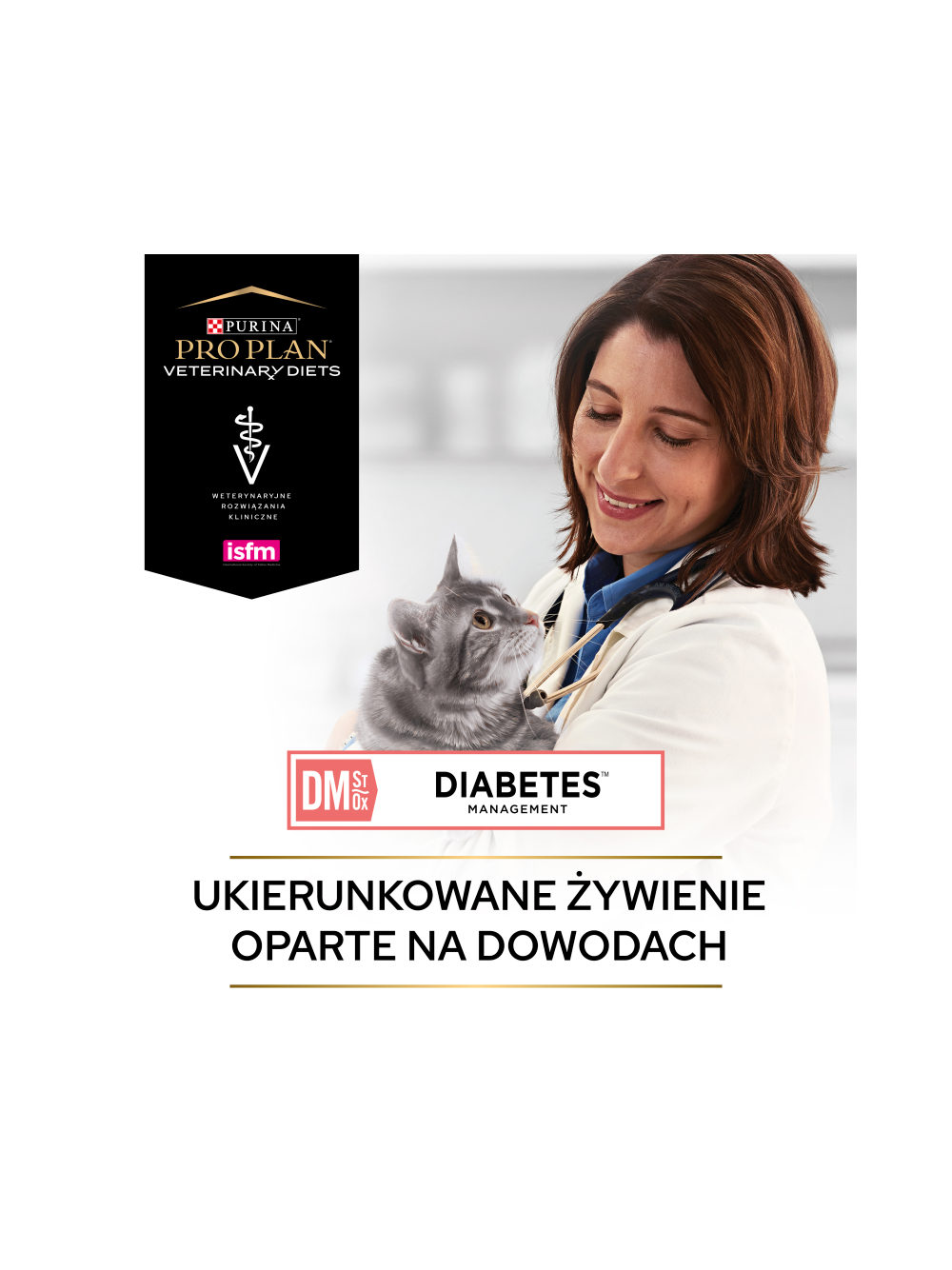 PRO PLAN Veterinary Diets DM St/Ox Diabetes Management Karma dla kotów 85g