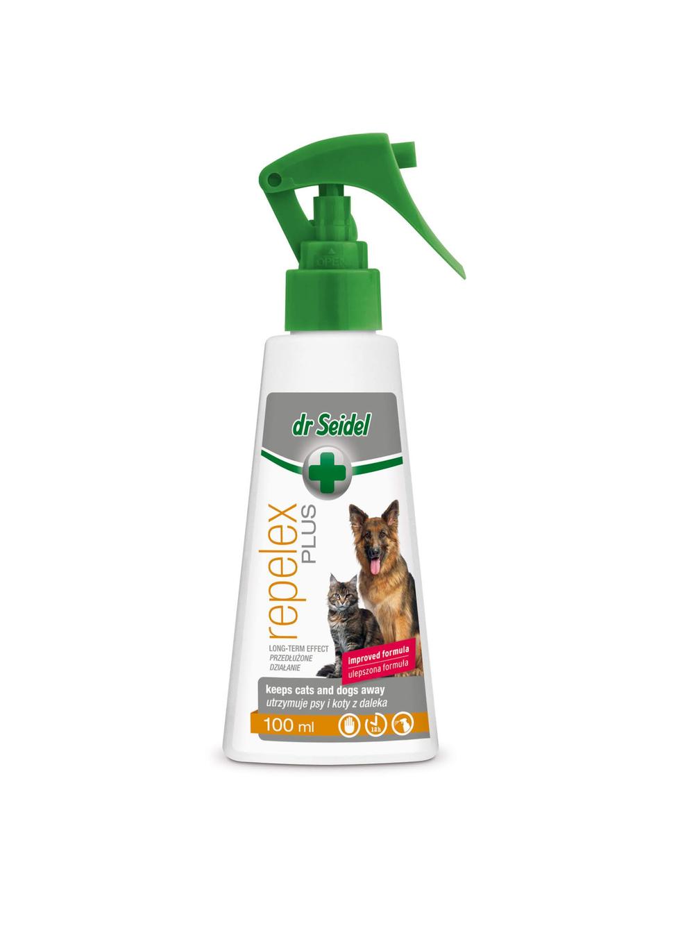 Dr Seidel REPELEX Plus Płyn odstraszający zwierzęta o przedłużonym działaniu 100ml