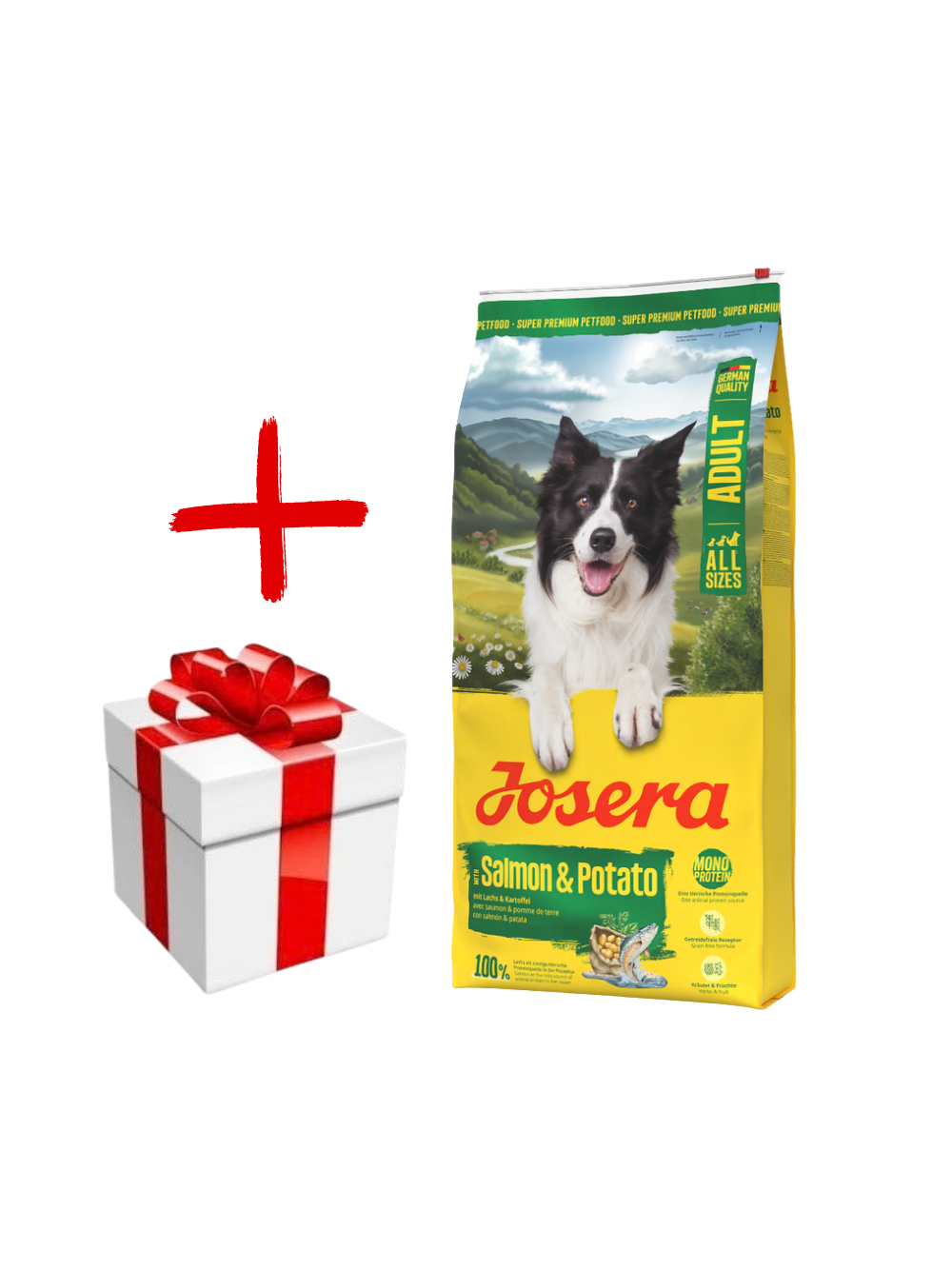 JOSERA Adult Salmon & Potato 12,5kg + NIESPODZIANKA DLA PSA GRATIS!