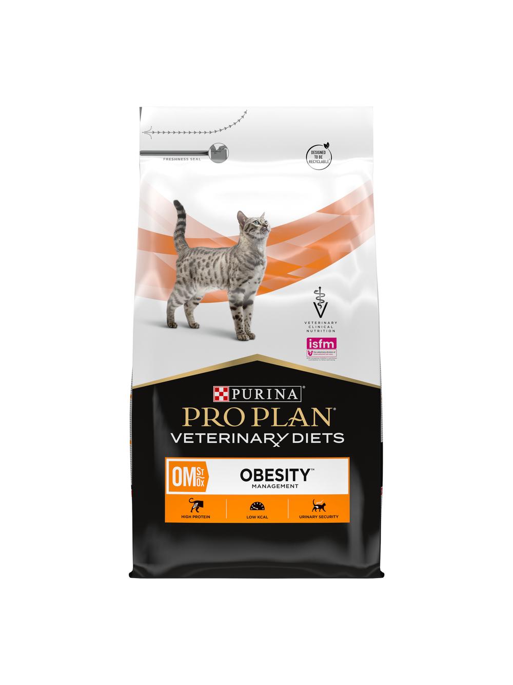 PRO PLAN Veterinary Diets OM St/Ox Obesity Management Karma sucha dla kota 5kg