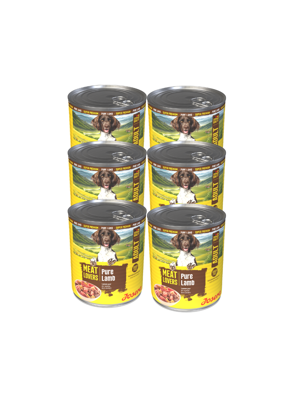 JOSERA Meatlovers Pure Jagnięcina 6x800g