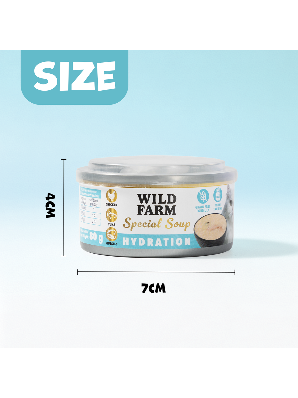 WILD FARM Special Soup 80g Hydration – aromatyczna zupka - wsparcie prawidłowego nawodnienia