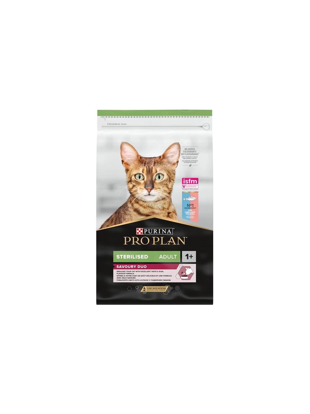 PURINA Pro Plan Cat Sterilised Dorsz i Pstrąg 10kg