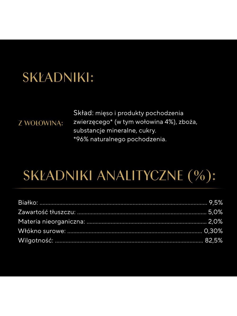 SHEBA Classics tacka 22x85 g – mokra karma pełnoporcjowa dla dorosłych kotów, z wołowiną, w terynie