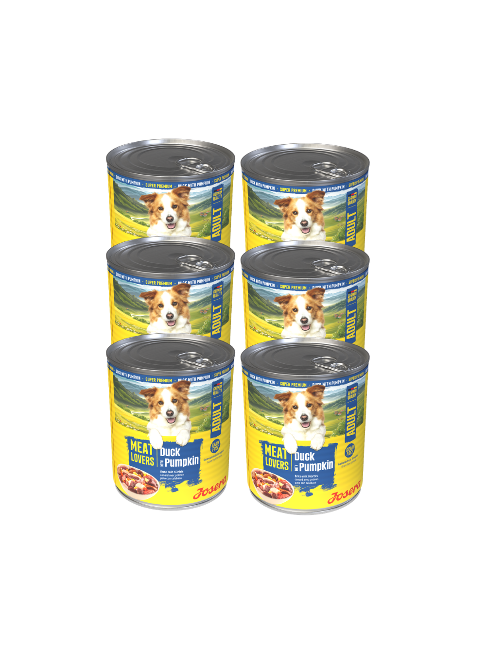 JOSERA Meatlovers Menu Kaczka z dynią 6x800g
