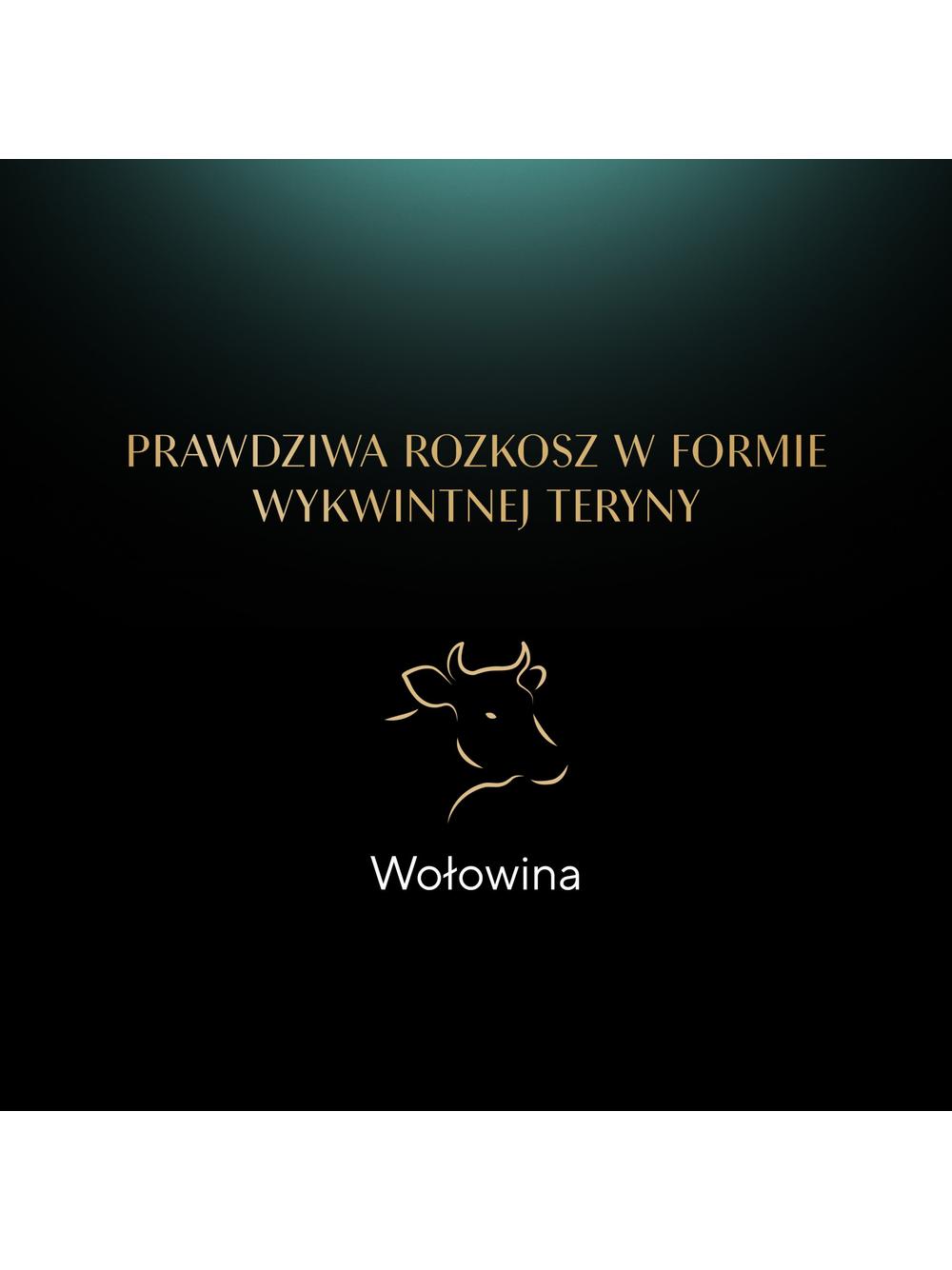 SHEBA Classics tacka 22x85 g – mokra karma pełnoporcjowa dla dorosłych kotów, z wołowiną, w terynie