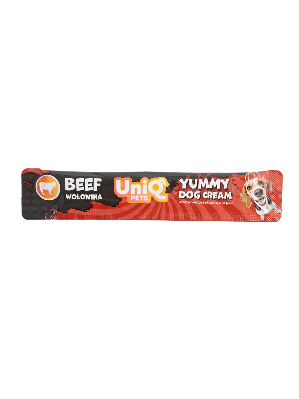 UNIQ PETS PURRCREAM pyszny sosik dla psa z wołowiną 15g