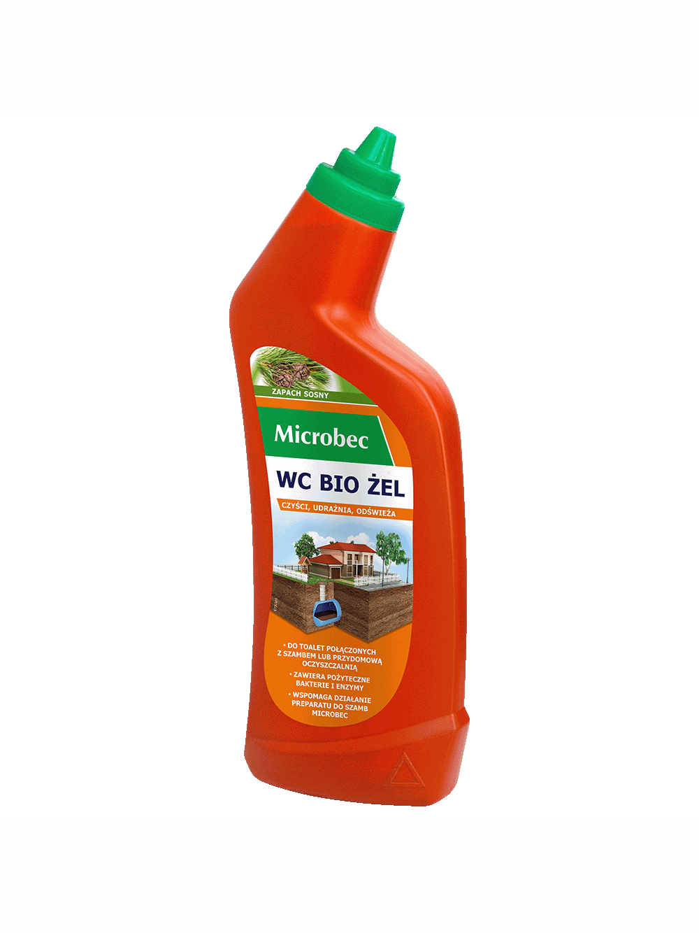 BROS Microbec WC Bio Żel 750 ml