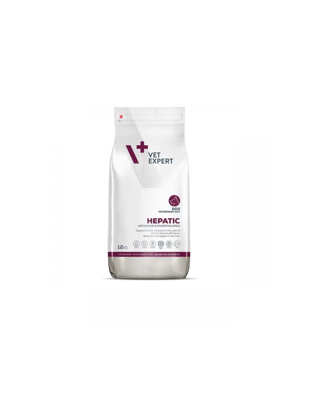 VETEXPERT Hepatic Dog 12kg + niespodzianka dla psa GRATIS!