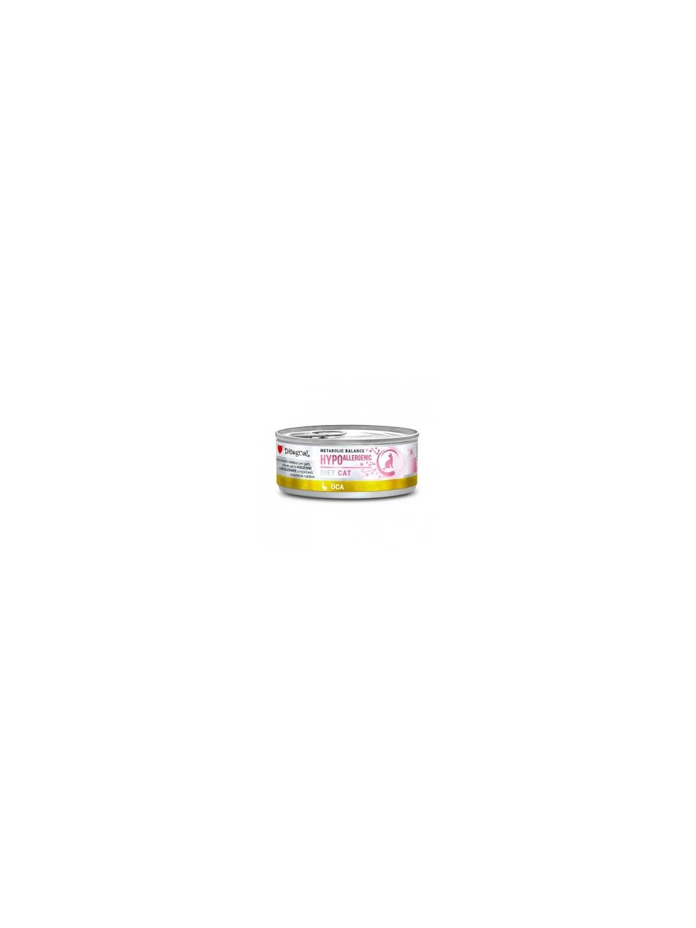 Disugual Karma mokra dla kota Weterynaryjna HYPOALLERGENIC Gęś (dorosły) 85g