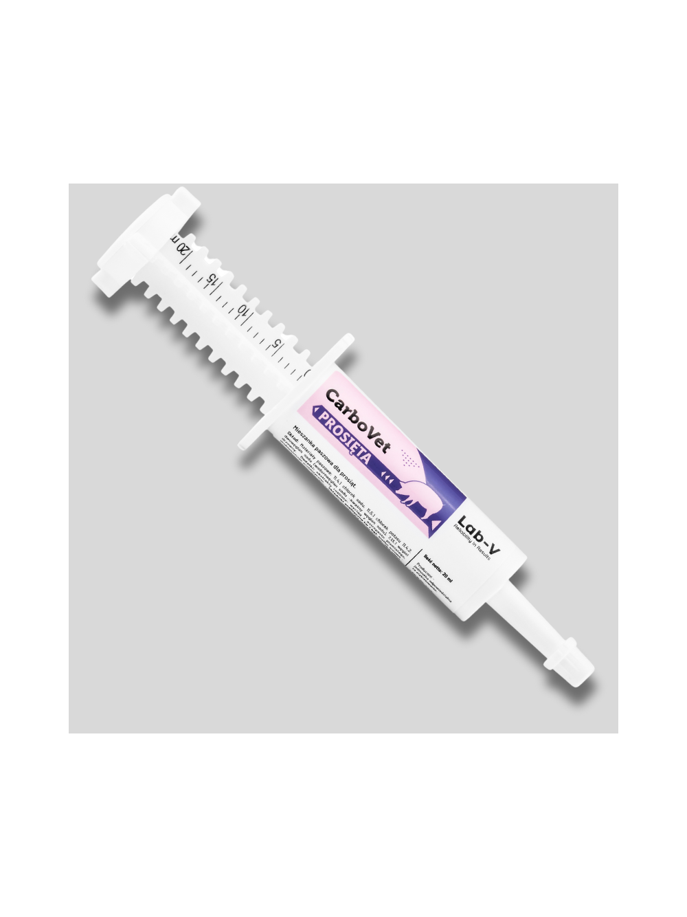 Lab-v CarboVet Prosięta - Preparat stosowany do eliminacji toksyn dla prosiąt 20 ml