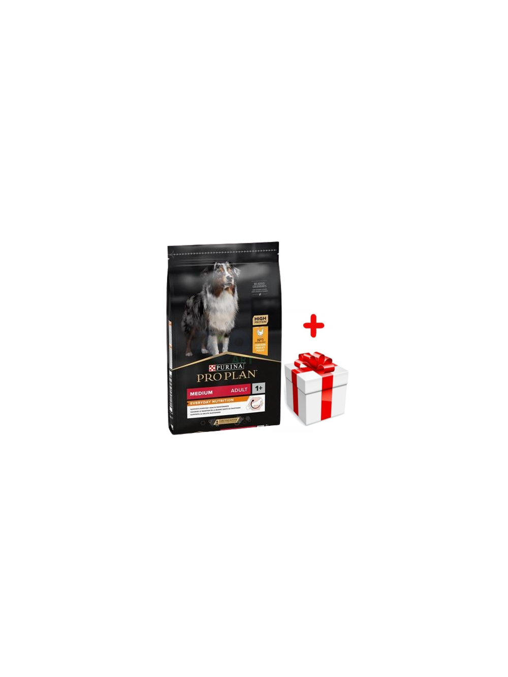 Purina Pro Plan Medium Adult Optibalance, kurczak i ryż 14kg  + niespodzianka dla psa GRATIS!