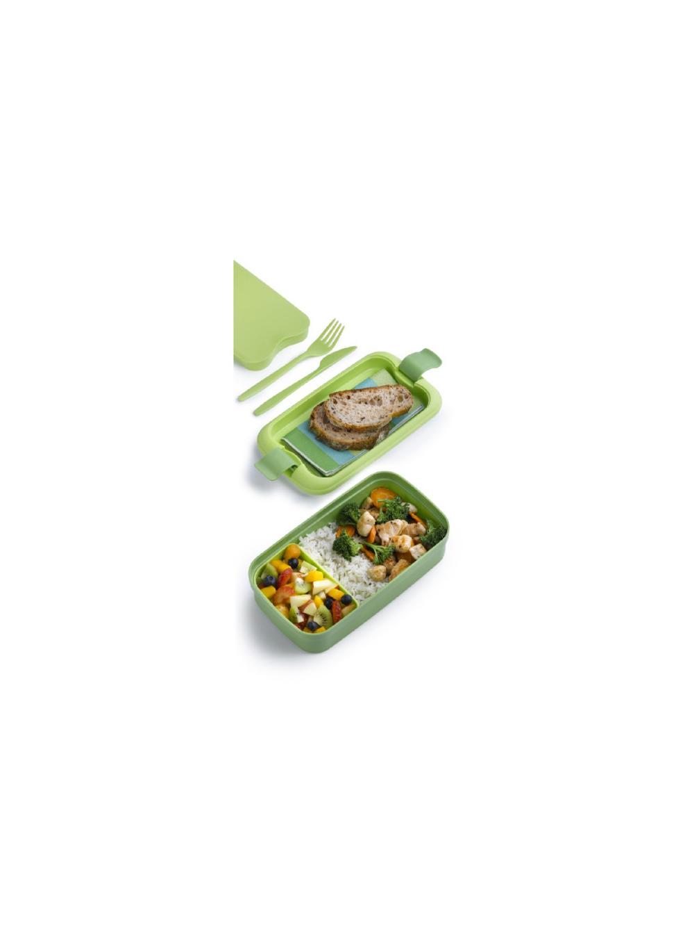 Curver Pojemnik ze sztućcami Lunch&Go niebieski