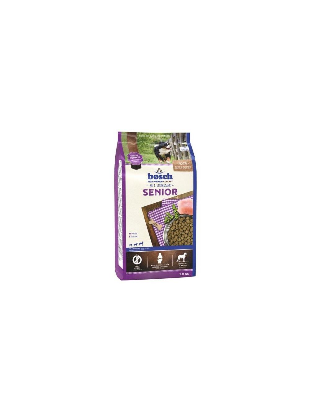 Bosch Senior 1kg  + niespodzianka dla psa GRATIS