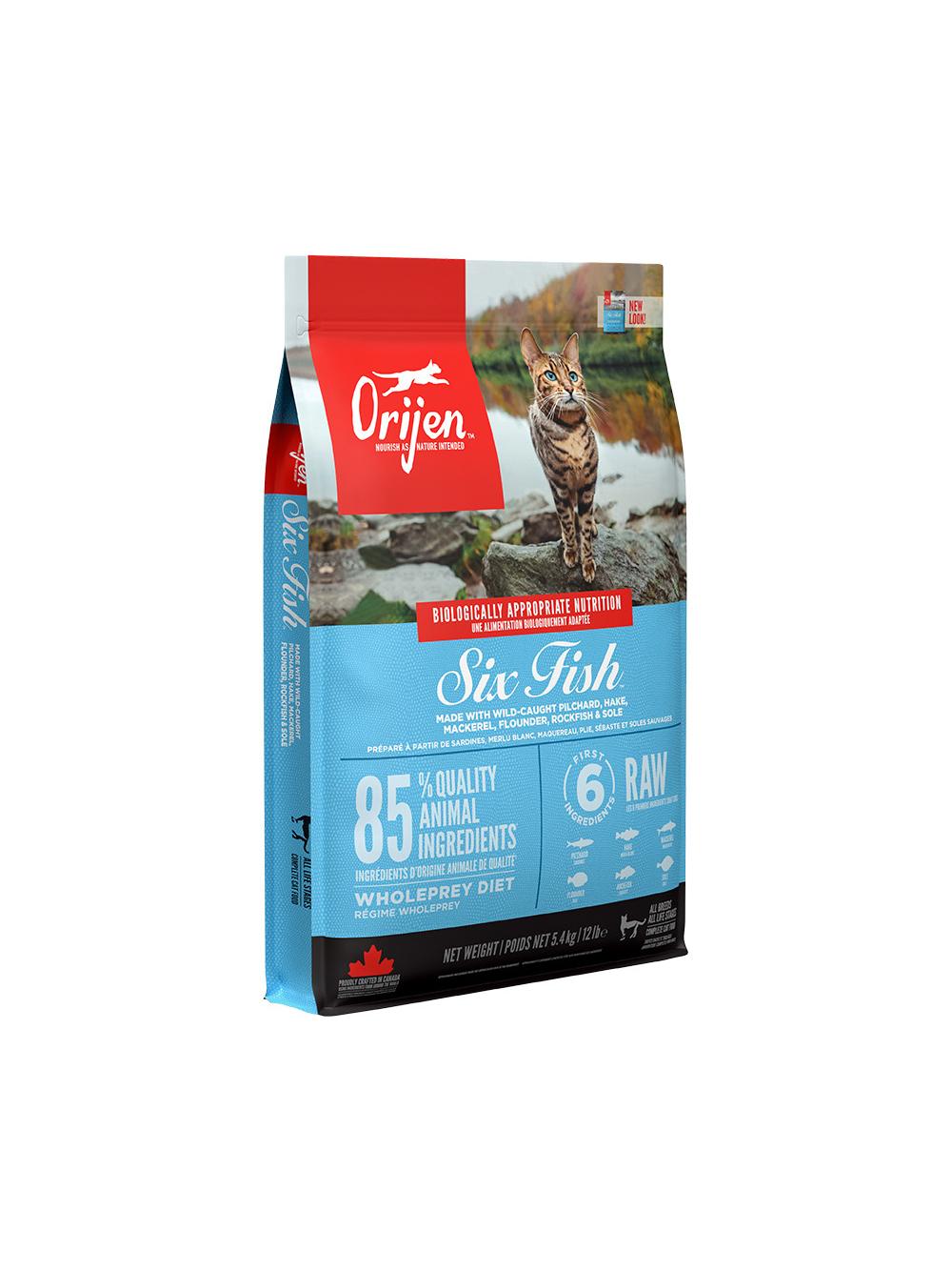 ORIJEN Six Fish cat 5,4kg