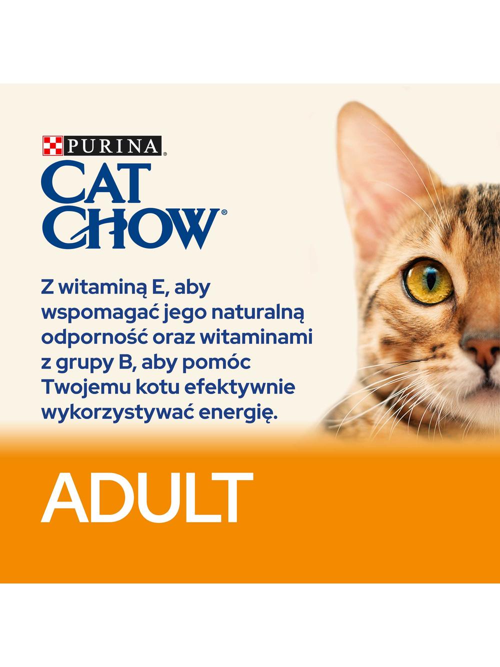 PURINA Cat Chow Adult Duck Karma z kaczką 15kg