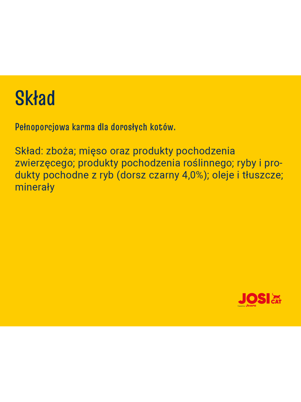 JOSERA JosiCat Crispy Duck 10 kg