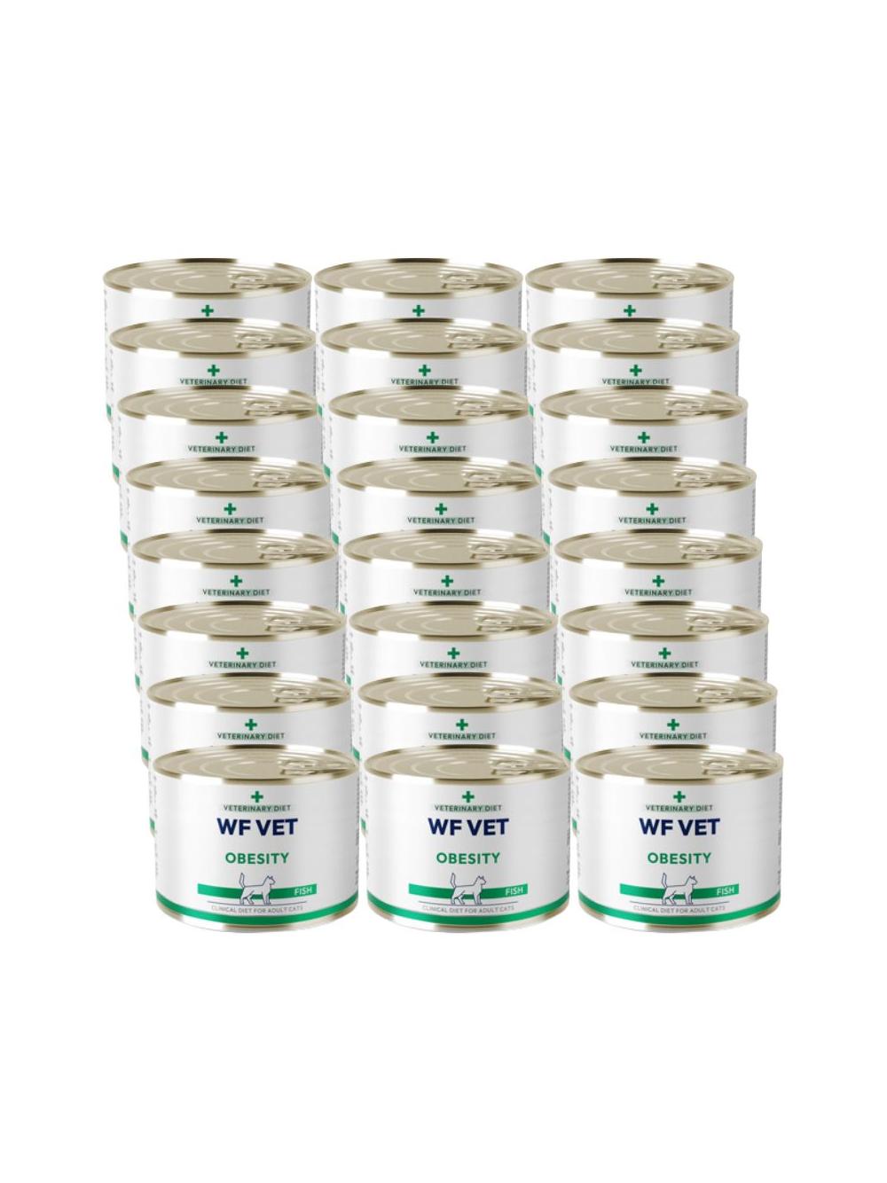 WF VET Obesity cat fish 24x200g