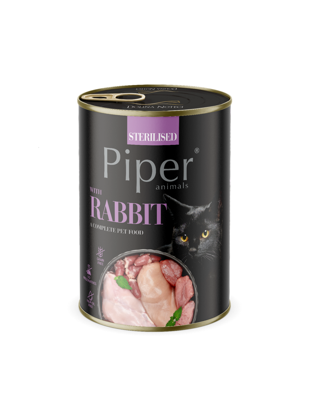 DOLINA NOTECI Piper dla kotów sterilizowanych z królikiem 400g