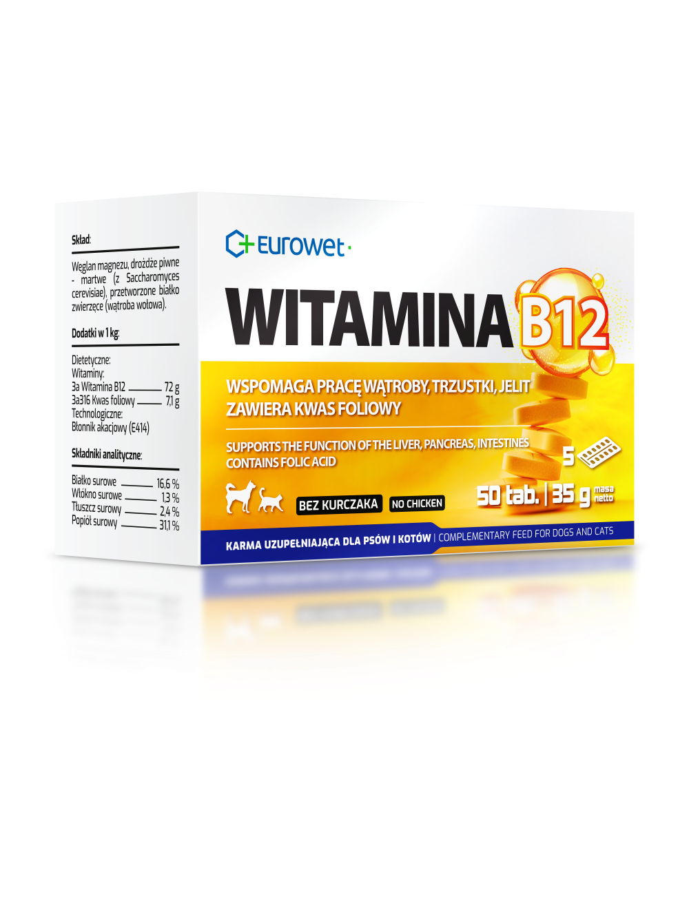 EUROWET Witamina B12 50tab