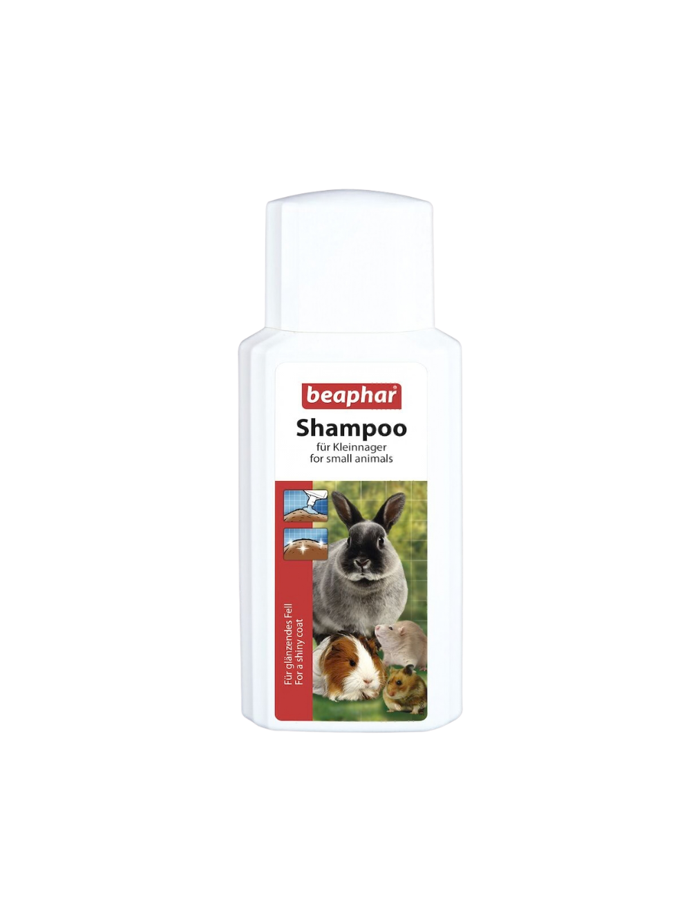 Beaphar SHAMPOO SMALL ANIMAL 200ML - szampon odżywczy, hypoalergiczny dla małych zwierząt