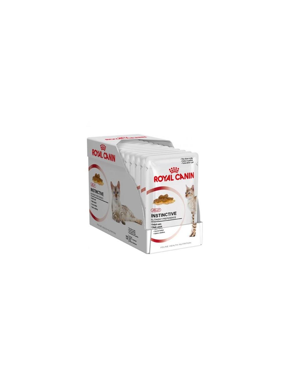 ROYAL CANIN  Instinctive 12x85g w galaretce karma mokra w galaretce dla kotów dorosłych, wybrednych