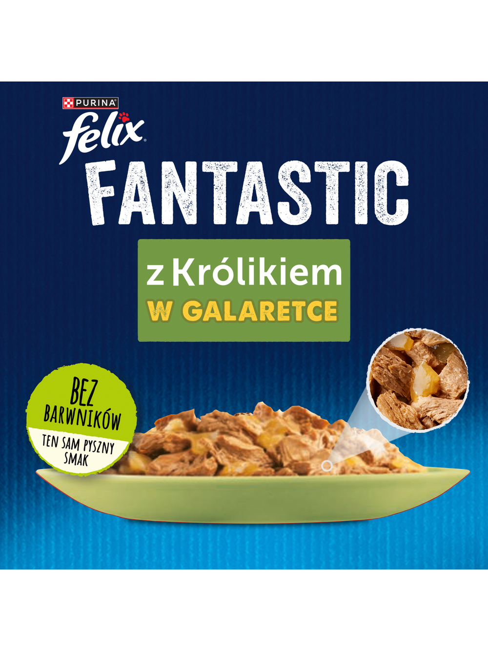FELIX Królik w galaretce - saszetka 26x85g