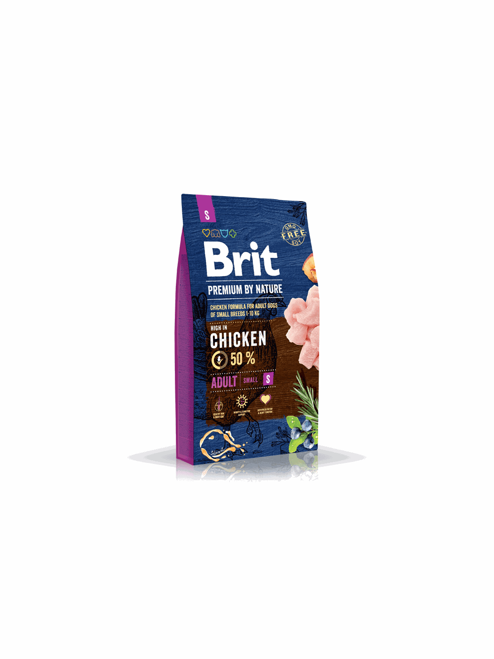 BRIT Premium By Nature Adult S 8kg