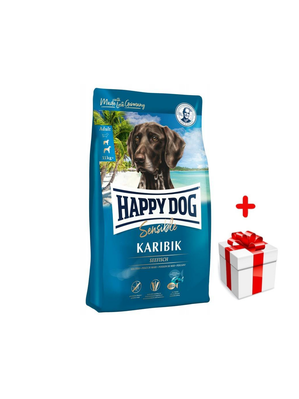 Happy Dog Supreme Karibik 11kg + niespodzianka dla kota GRATIS!