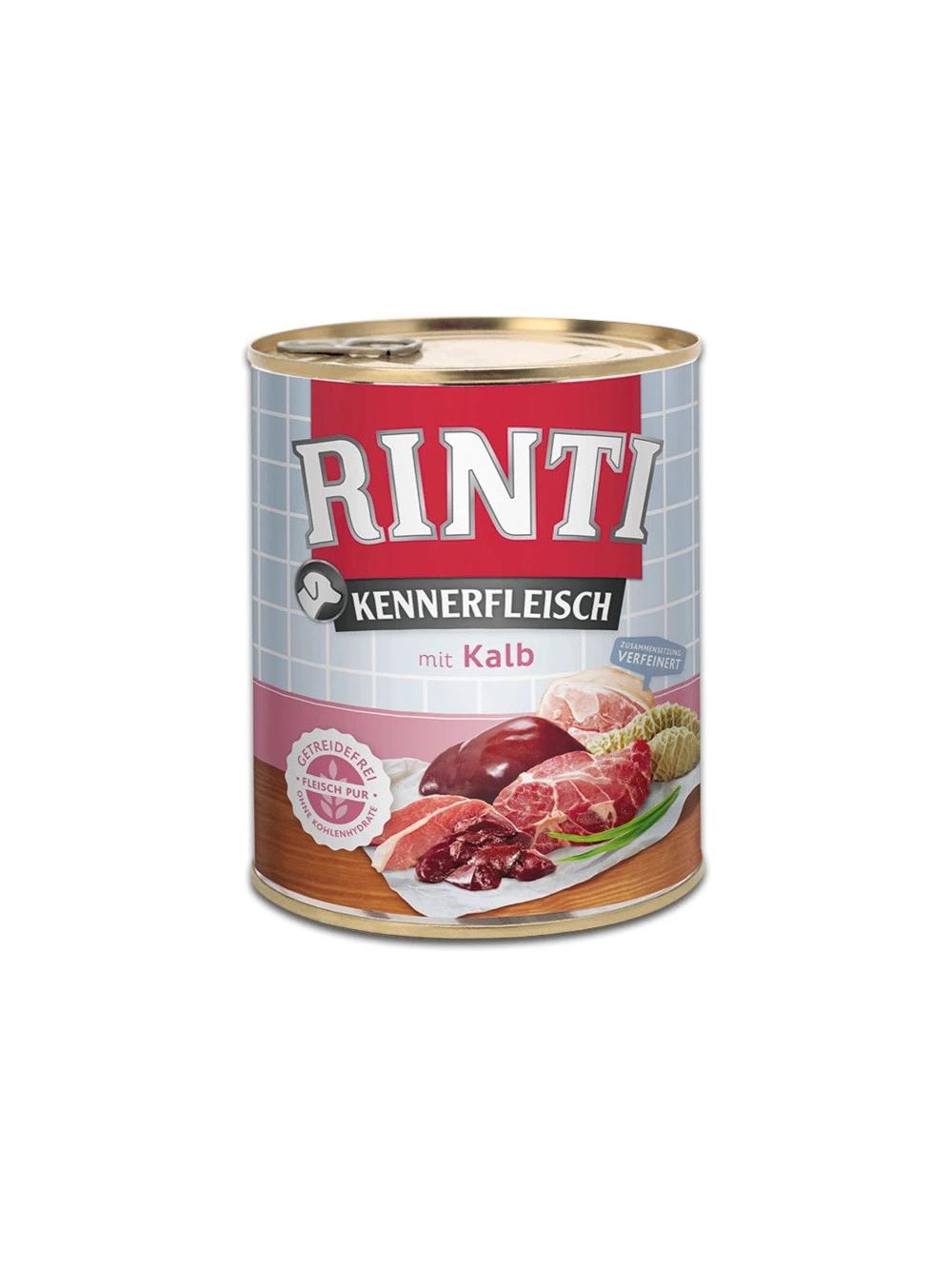 Rinti Kennerfleisch karma mokra dla psa Mix Smaków 18x800g
