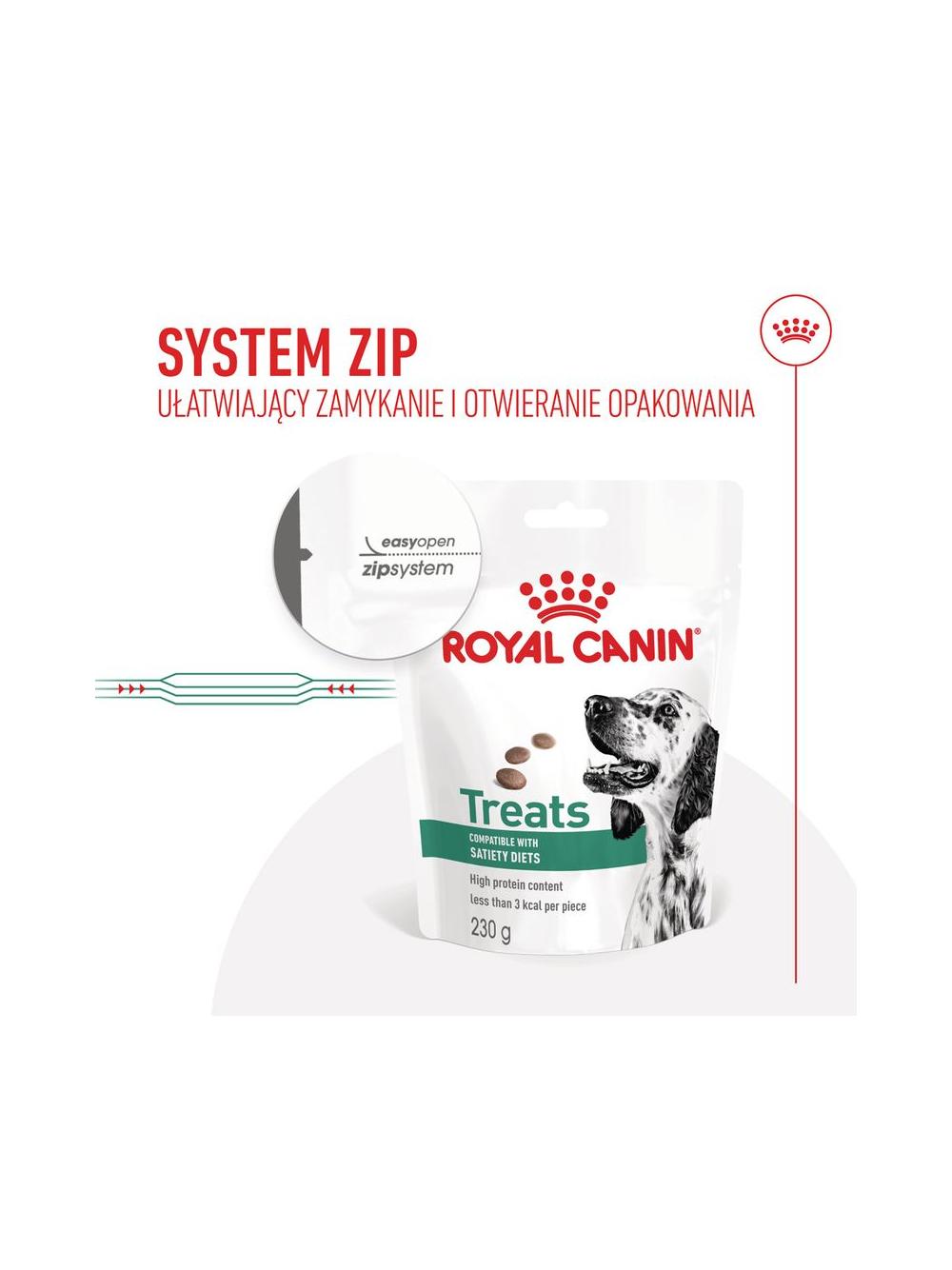 Royal Canin Satiety Treats przysmak dla psów 230g