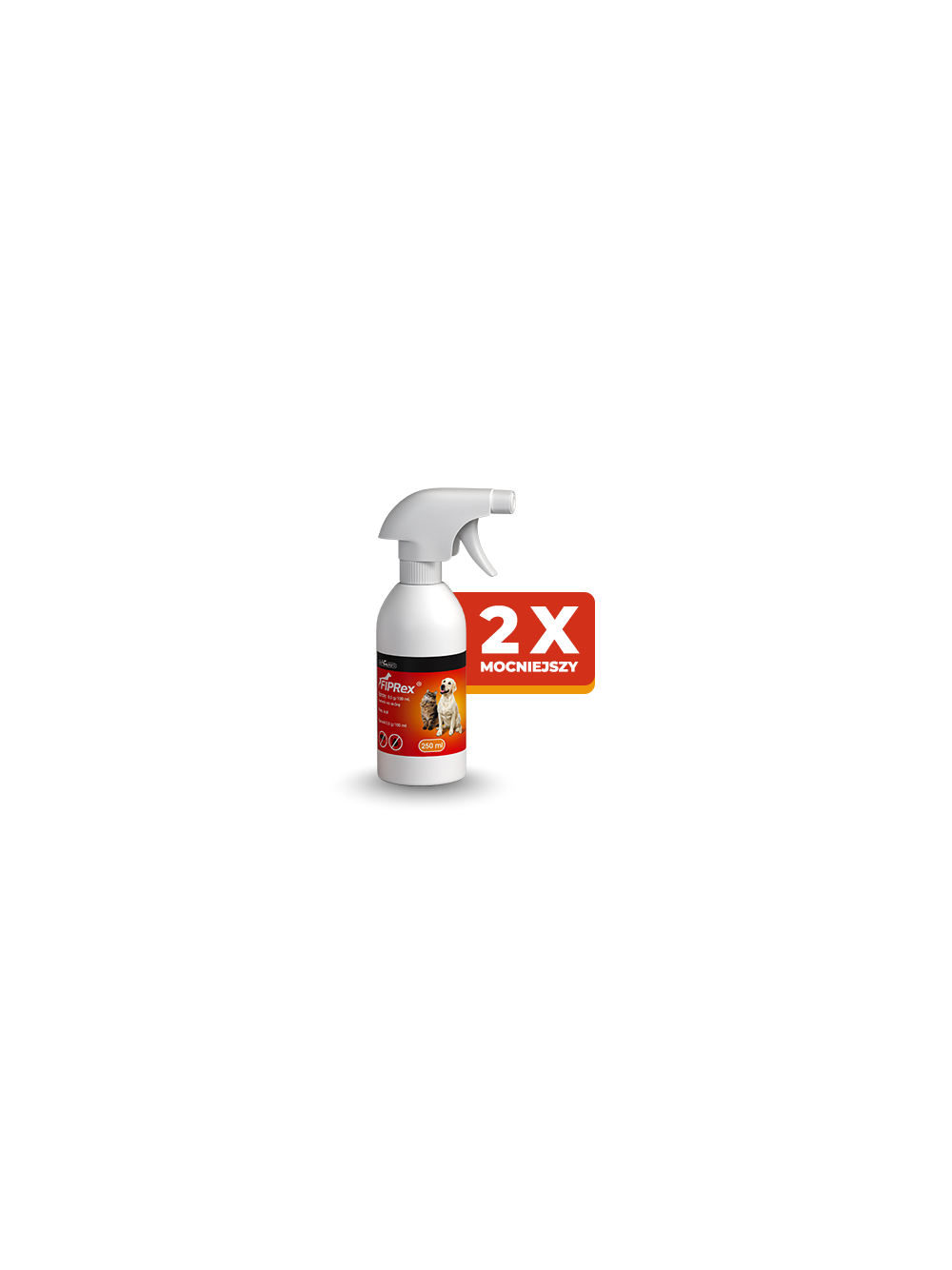 Fiprex Spray, 0,5 g/250 ml, roztwór na skórę dla psów i kotów