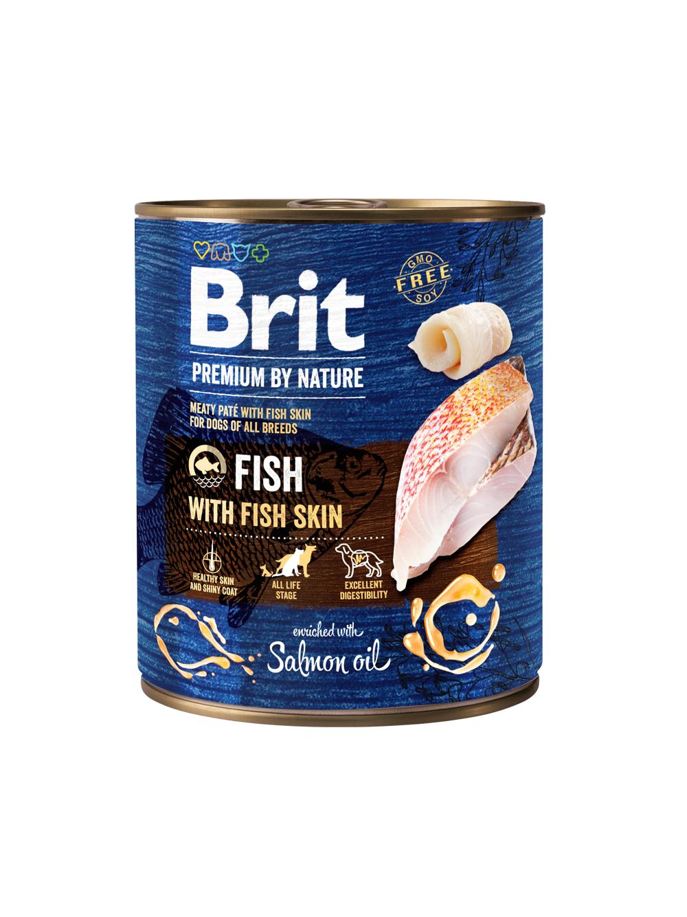 Brit Premium by Nature Fish with Fish Skin 800g