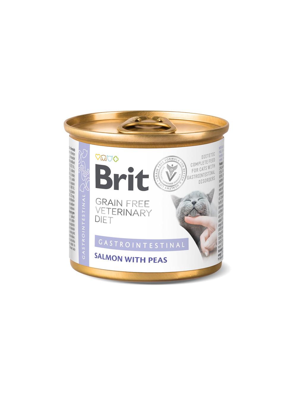 Brit gf veterinary diets cat Gastrointestinal 200g