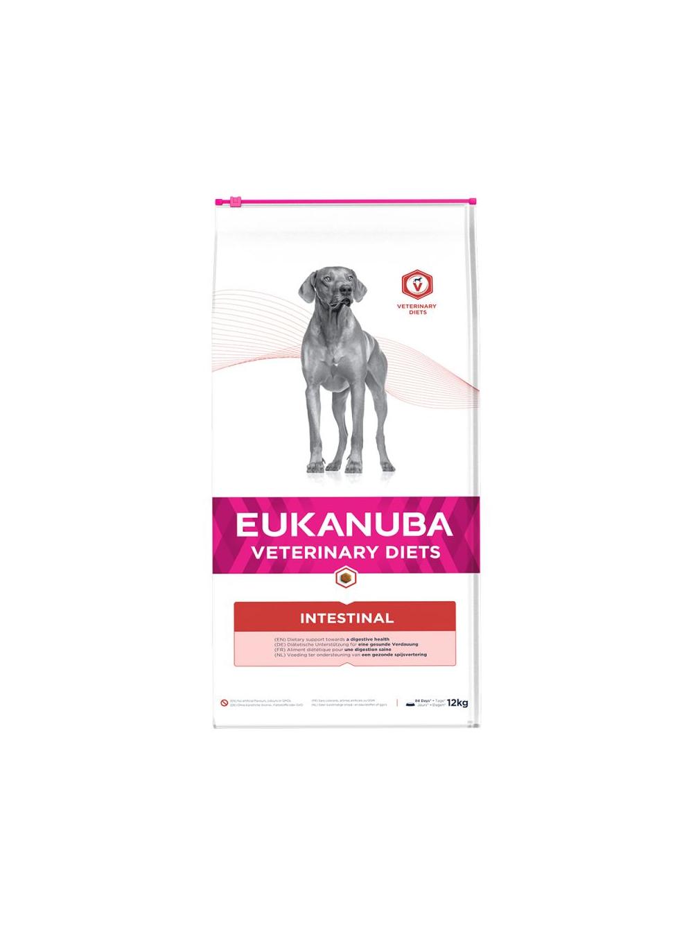EUKANUBA Intestinal Dog 8kg /Opakowanie uszkodzone (5295)!!!