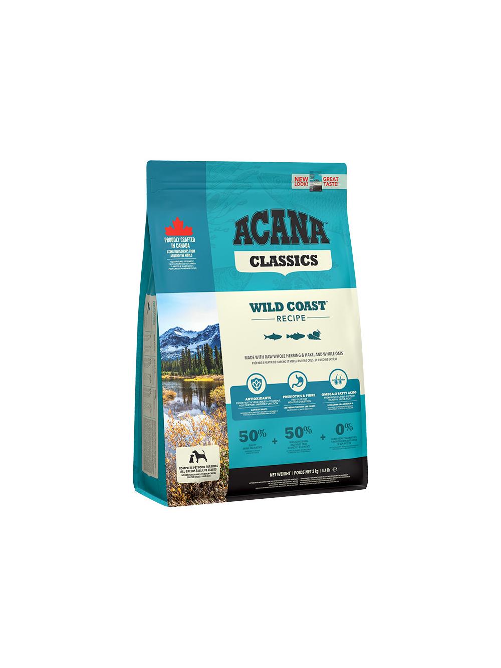 ACANA Wild Coast 2kg + niespodzianka dla psa GRATIS!