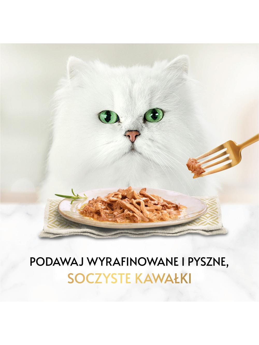 Purina Gourmet Gold Succulent Delights z rybami oceanicznymi 48x85g