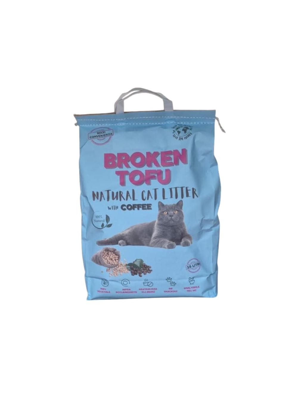 Broken Tofu 15l - naturalny żwirek dla kota