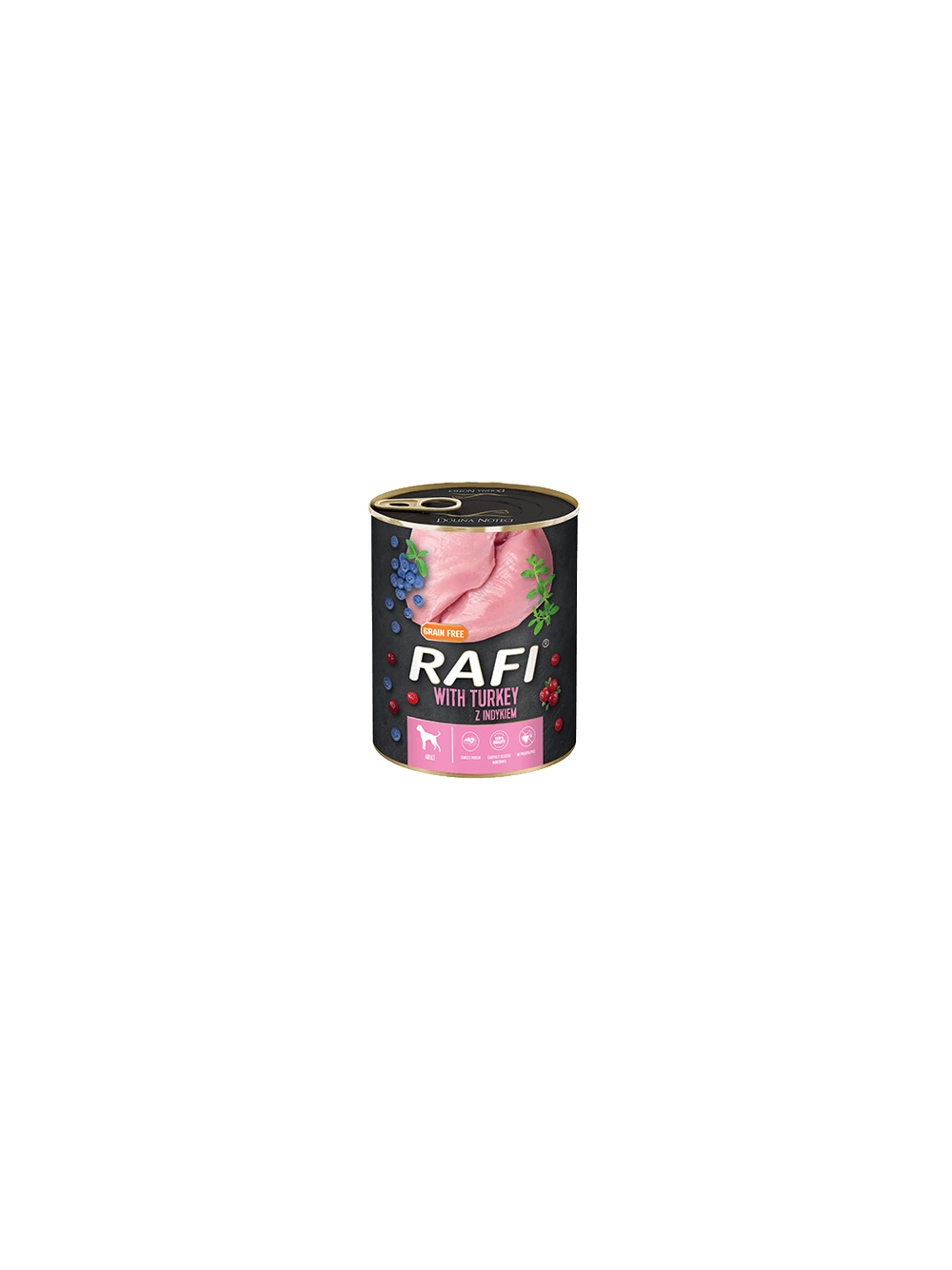 DOLINA NOTECI Rafi z indykiem 800g