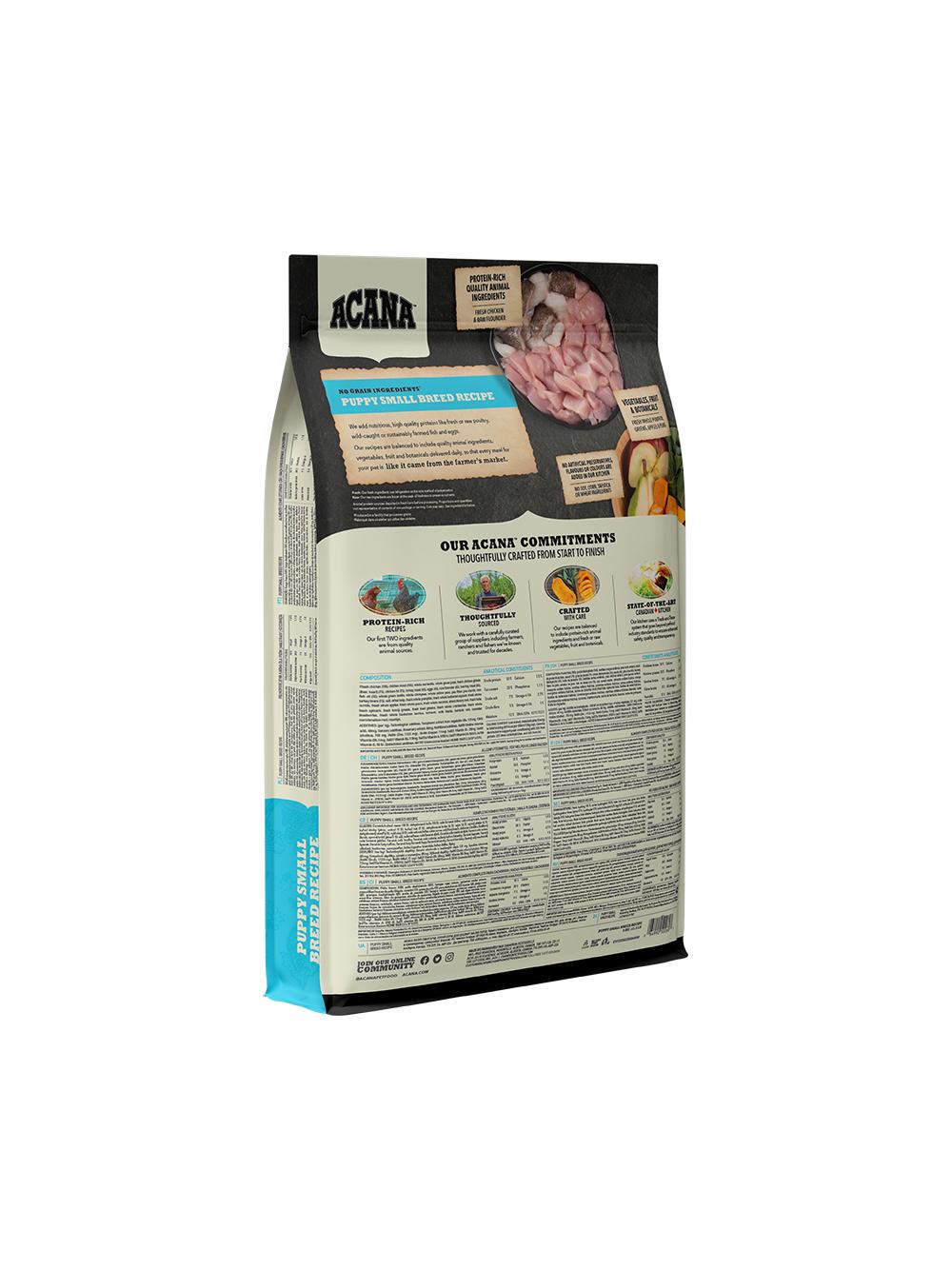 ACANA Puppy Small Breed 6kg + niespodzianka dla psa GRATIS!