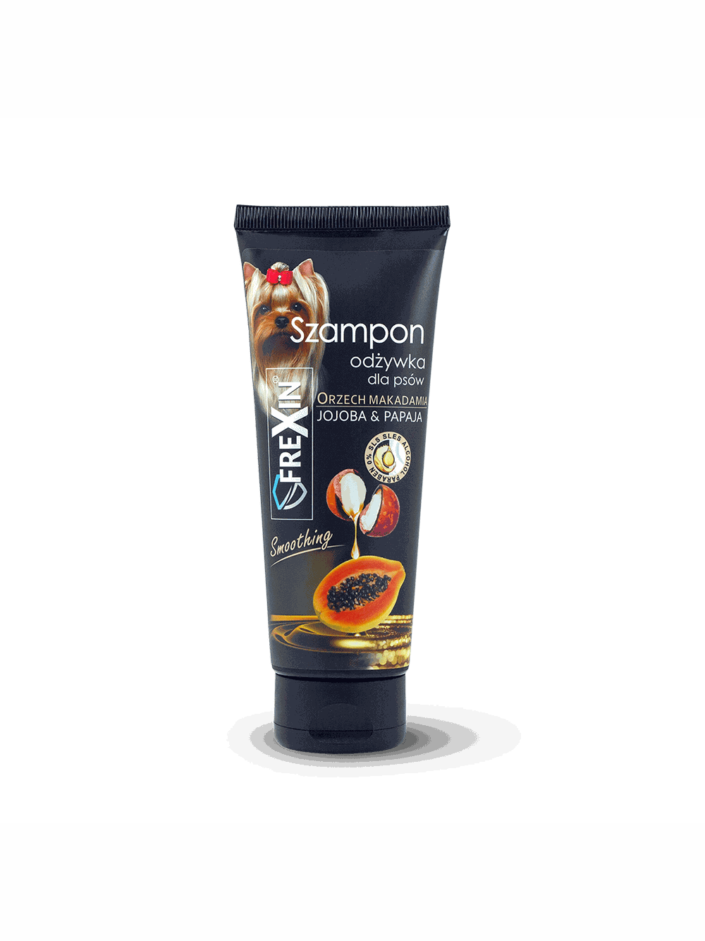FREXIN-Szampon + odżywka 2 w 1 dla psa – jojoba & papaja