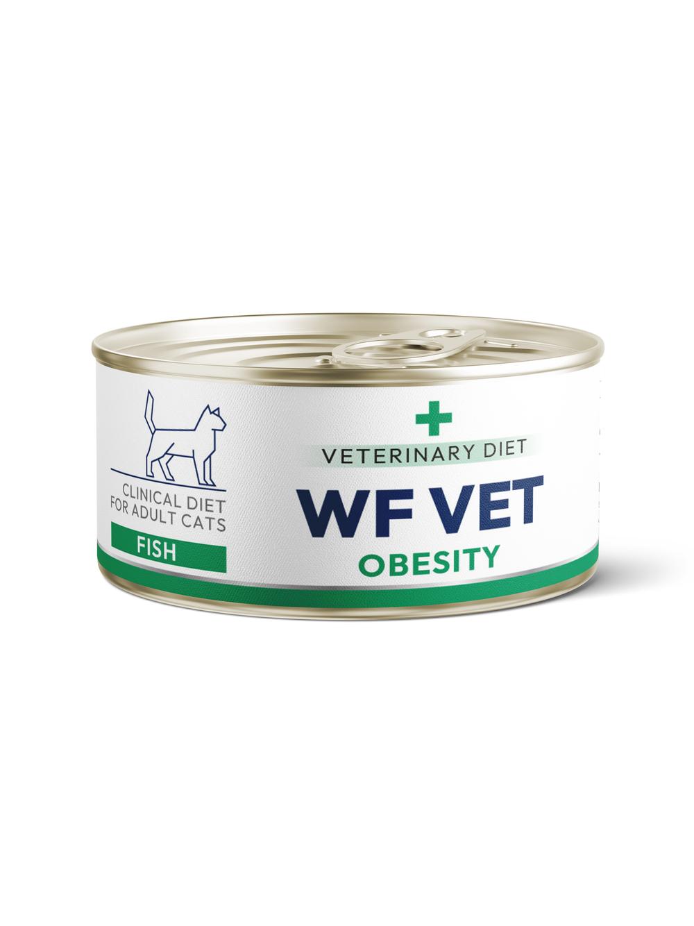WF VET Obesity cat fish 18x85g